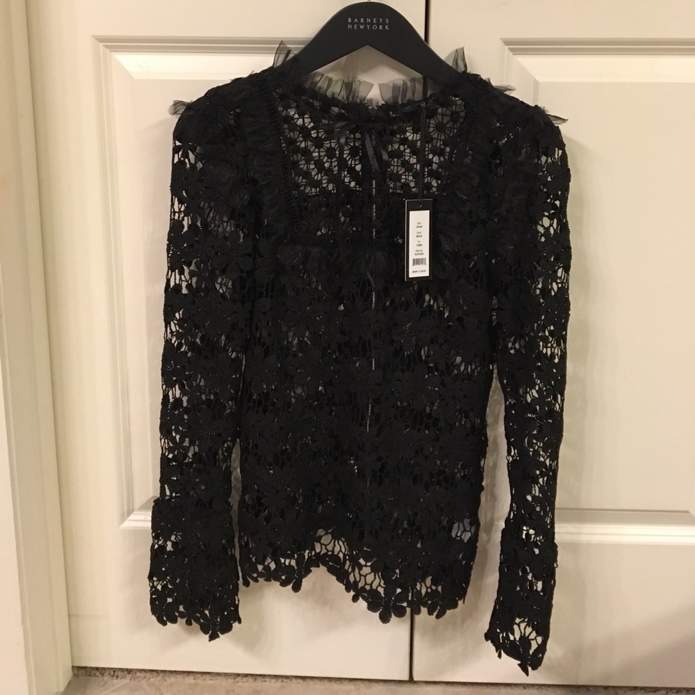 Romeo & Juliet couture S long sleeve lace top